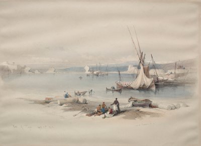 Porto di Tiro da David Roberts