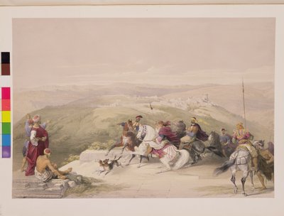 Sabaste, antica Samaria, 17 aprile 1839, tavola 44 da Volume I di 