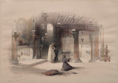 Santuario della Natività, Betlemme da David Roberts