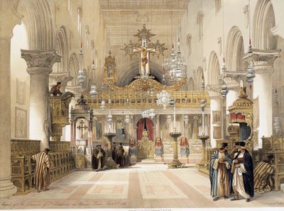 La Cappella di Santa Caterina al Monastero del Monte Sinai, di David Roberts da David Roberts