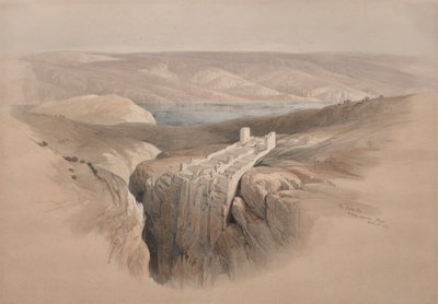 Il Mar Morto verso Moab da David Roberts