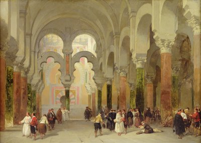 Il santuario del Corano, Moschea di Cordoba da David Roberts