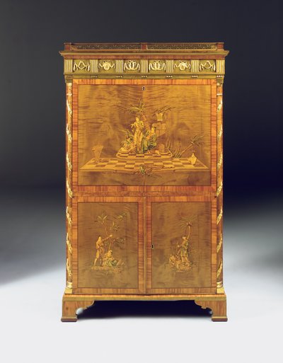 Secretaire neoclassico a ribalta, c.1775 da David Roentgen