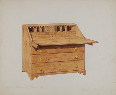 Scrivania da David S. De Vault