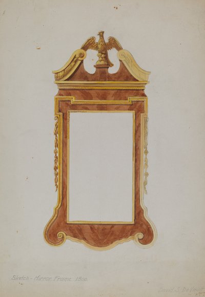 Cornice dello specchio da David S. De Vault