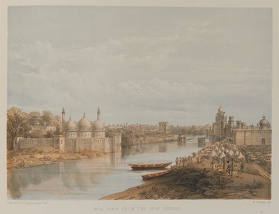 Vista dal Ponte di Ferro, Lucknow da David Scott Lieutenant Colonel (after) Dodgson