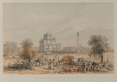 Il Palazzo Dil Khoosha e la Martiniere da David Scott Lieutenant Colonel (after) Dodgson