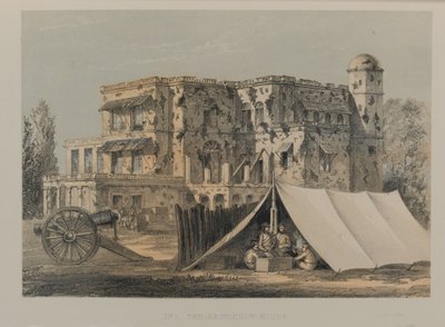 La Casa della Residenza, Lucknow da David Scott Lieutenant Colonel (after) Dodgson