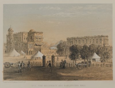 La Residenza e la Sala dei Banchetti da David Scott Lieutenant Colonel (after) Dodgson