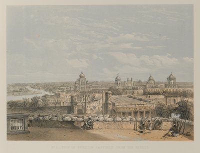Vista della posizione catturata dai ribelli, Lucknow da David Scott Lieutenant Colonel (after) Dodgson