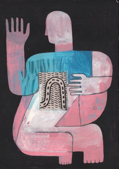 Nero e blu 6 da David Shillinglaw