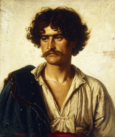 Ritratto di un uomo da David Simonson