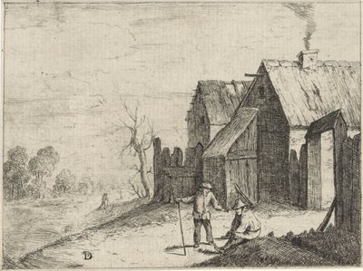 Due contadini che parlano da David Teniers (II)