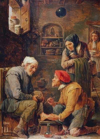 Operazione chirurgica da David Teniers the Elder