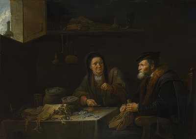 La parabola del ricco agricoltore da David Teniers the Elder