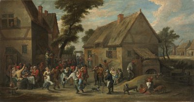 Festa del villaggio, c. 1646-1650 da David Teniers the Elder