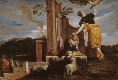 Il sacrificio di Isacco da parte di Abramo da David Teniers the Younger