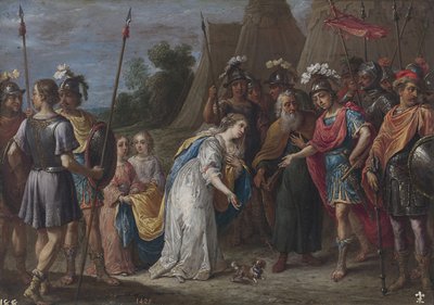 Armida davanti a Goffredo di Buglione, 1628-1630 da David Teniers the Younger