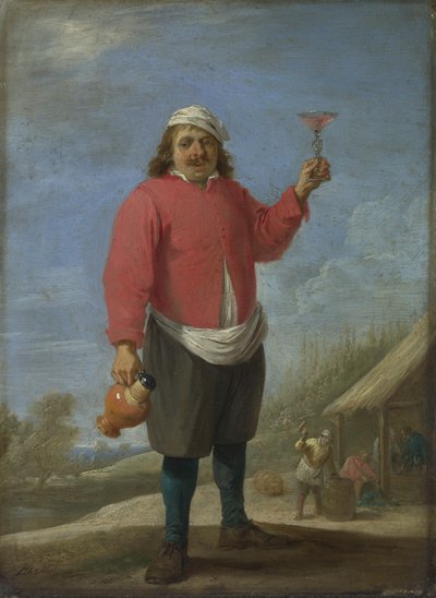 Autunno dalla serie Le Quattro Stagioni, c. 1644 da David Teniers the Younger