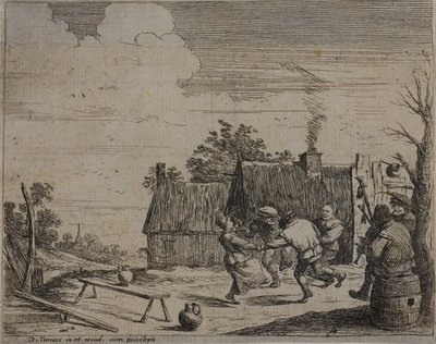 Danza in cerchio da David Teniers the Younger