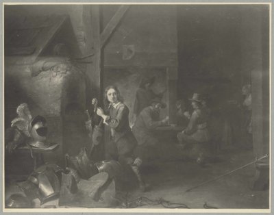Casa di guardia da David Teniers the Younger