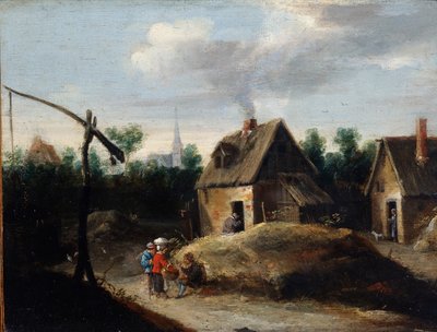 Paesaggio di campagna, XVII secolo da David Teniers the Younger
