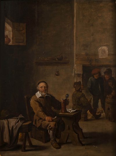 Bevitori di Teniers II (Galleria Borghese, inv. 291) da David Teniers the Younger