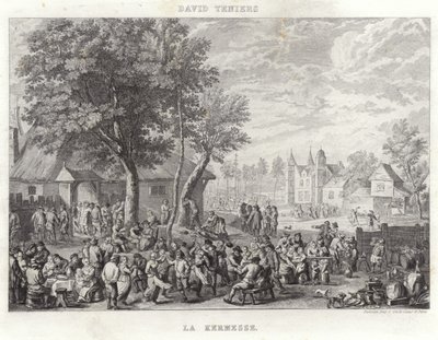 Festa fiamminga di David Teniers il Giovane da David Teniers the Younger
