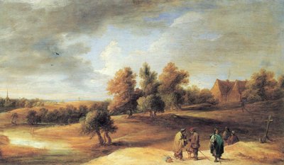 Paesaggio con gli zingari da David Teniers the Younger