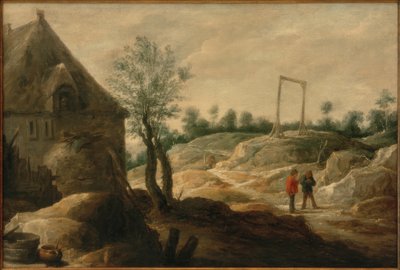 Paesaggio con casa colonica da David Teniers the Younger