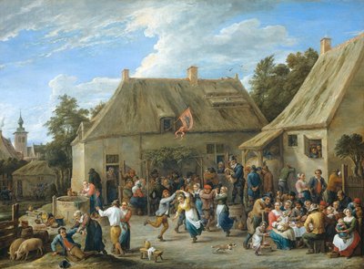 Kermesse contadina da David Teniers the Younger