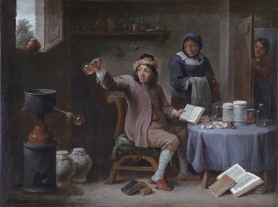 La consultazione da David Teniers the Younger