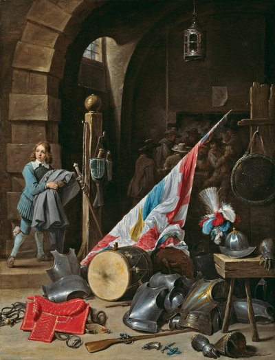 Il corpo di guardia da David Teniers the Younger