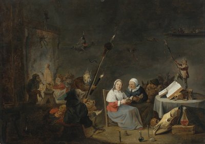 Il sabba delle streghe da David Teniers the Younger