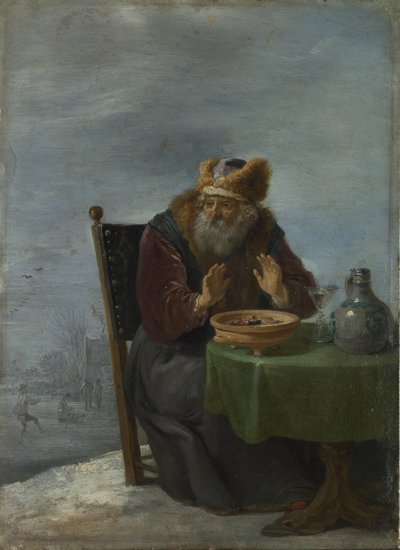 Inverno Dalla serie Le Quattro Stagioni, c. 1644 da David Teniers the Younger