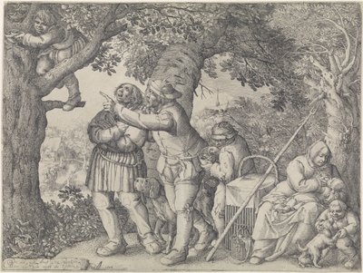 Il nidiaceo da David Vinckboons (I)