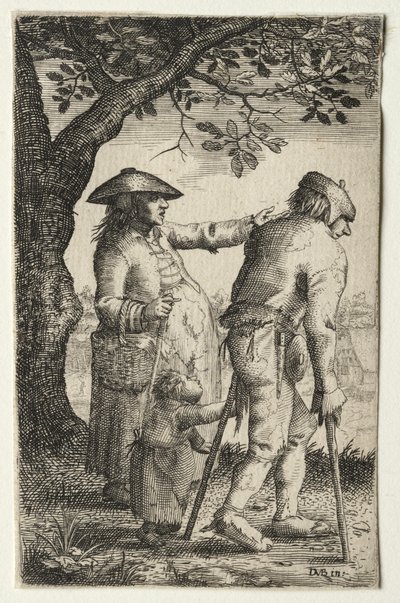 Famiglia di contadini da David Vinckboons