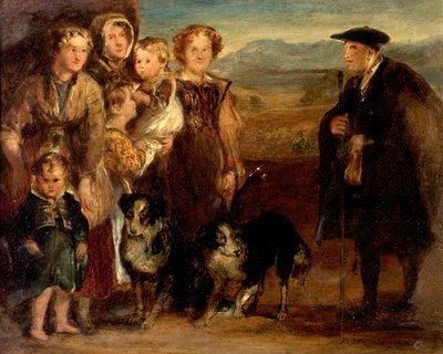 Una famiglia delle Highlands da David Wilkie
