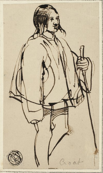 Contadino croato da David Wilkie