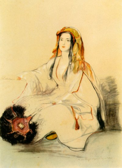Lady Hester Stanhope in abito orientale da David Wilkie
