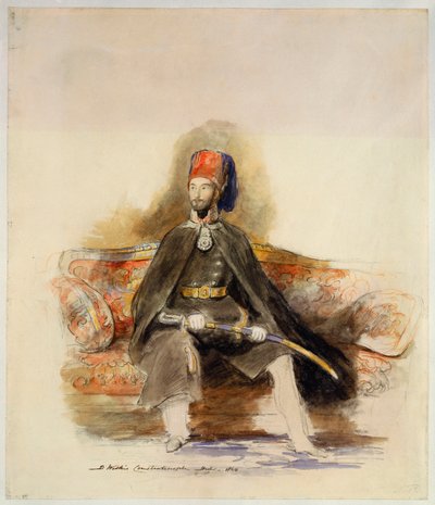 Ritratto di Abd-Ul-Mejid, Sultano della Turchia, 1840 da David Wilkie