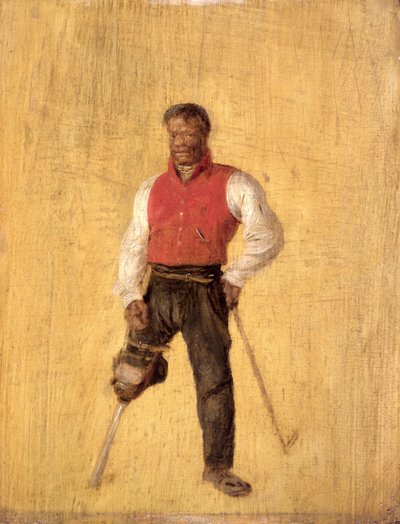 Ritratto di Billy Waters, c.1815 da David Wilkie