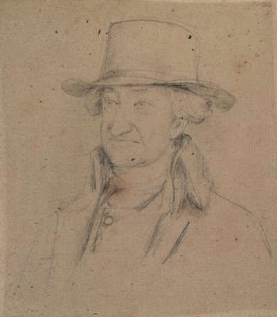 Ritratto di un gentiluomo con cappello da David Wilkie