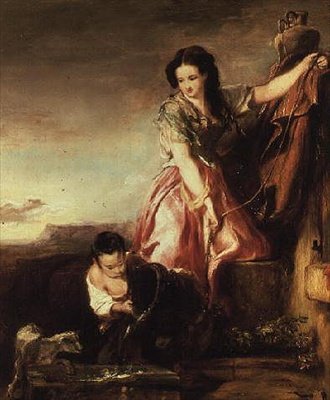 Sancho Panza nei giorni della sua giovinezza da David Wilkie