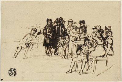 Studio per gruppo destro da David Wilkie