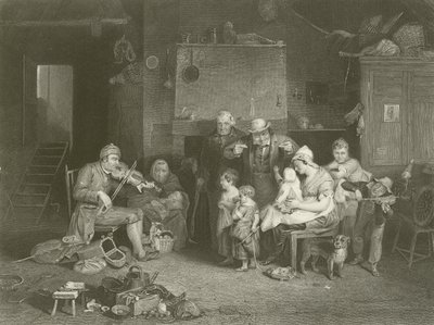 Il violinista cieco da David Wilkie