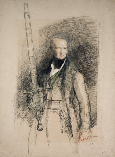 Il conte di Morton che porta la spada di stato da David Wilkie