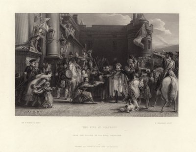 Il re a Holyrood da David Wilkie