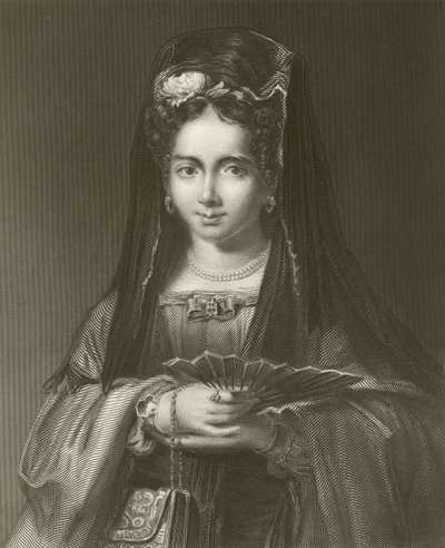 La dama spagnola da David Wilkie