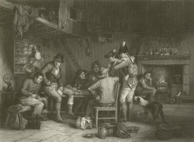 La recluta del villaggio da David Wilkie